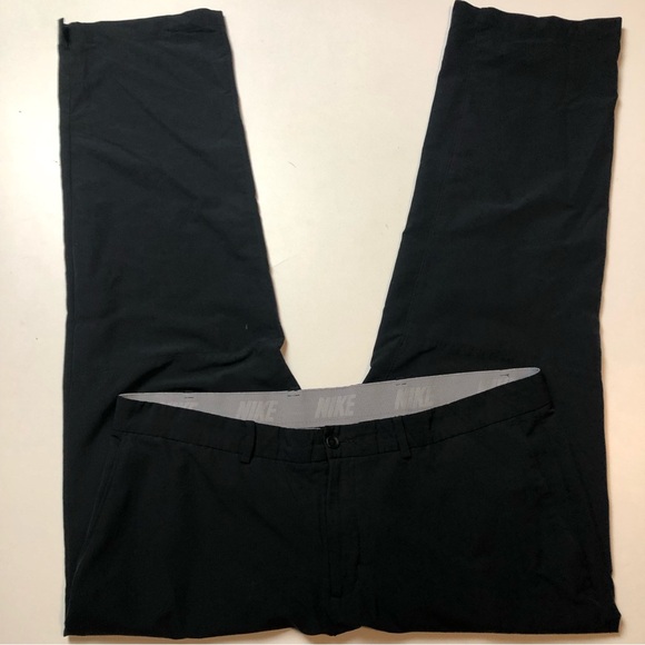 Nike Dri Fit Black Golf Pants Size 40 - Picture 1 of 4